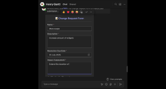 Raise Change Request with Henry Gantt