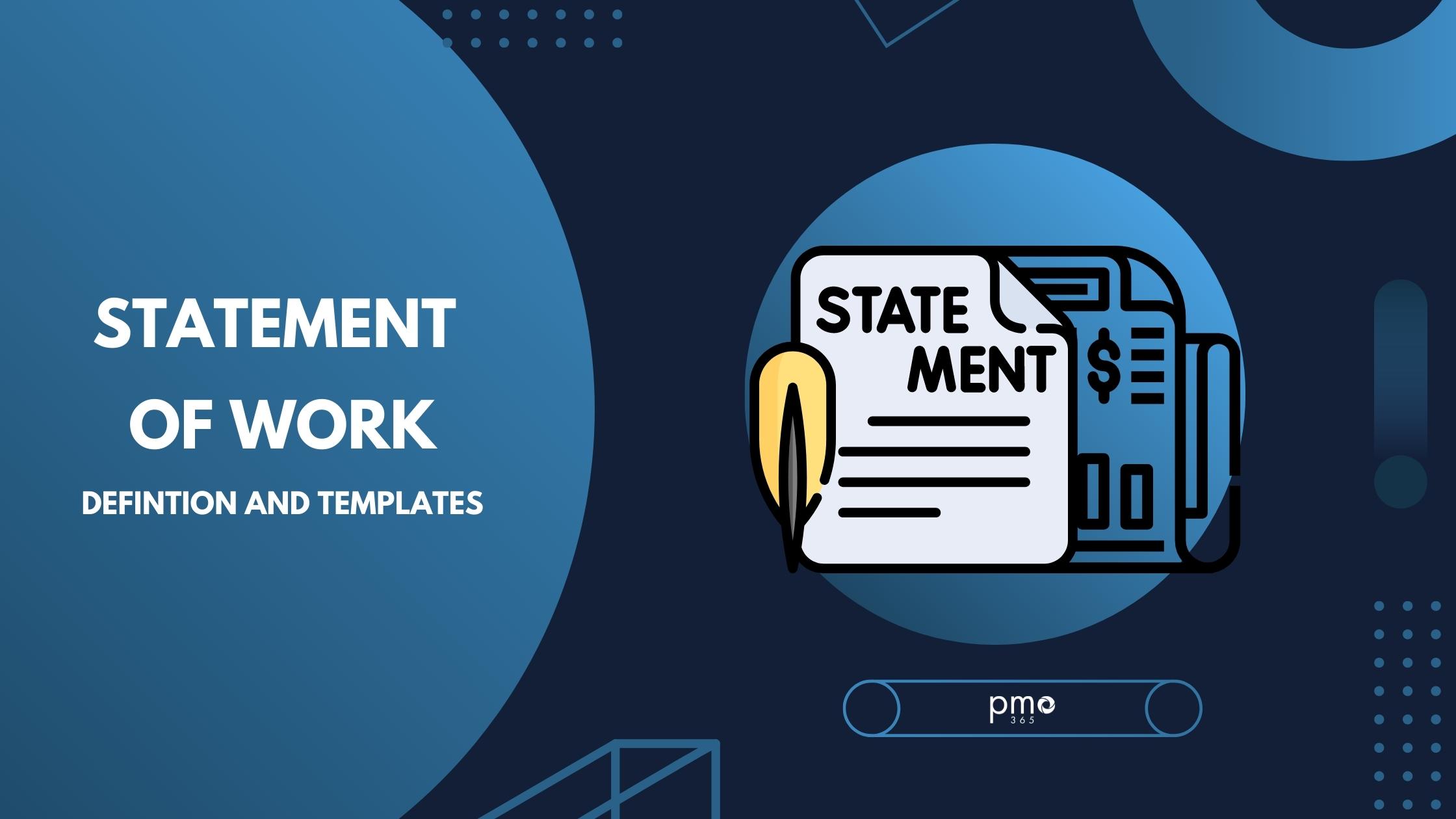 What is a Statement of Work? Definition and Template